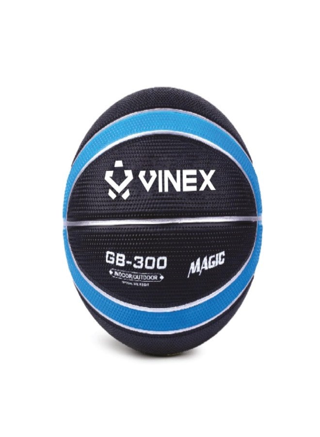 Vinex Basketball Stylus Moulded Basketball, Golf Textured Design, Suitable for Indoor-Outdoor Training for All Ages Players for Kids, Teens, and Adults (Size: 7) - Image 1
